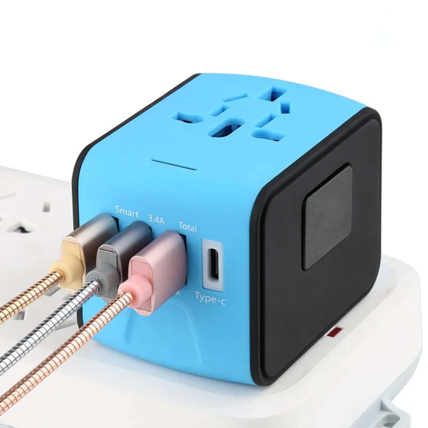 Mosrugs | Ultimate Travel Power Hub: All-in-One Universal Adapter