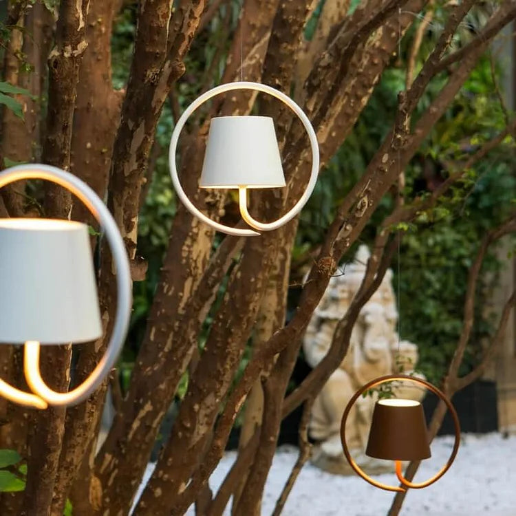 Mosrugs | LumiCord Wireless LED Hanging Lamp – Rechargeable Pendant Light for Indoor & Outdoor Use