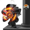 Mosrugs | ThermoBreeze | Heat Powered Stove Fan – Silent Operation, No Electricity, Efficient Heat Distribution