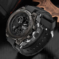 Mosrugs | TitanGuard Military Men's Watch – Rugged Multifunctional Analog & Digital Timepiece