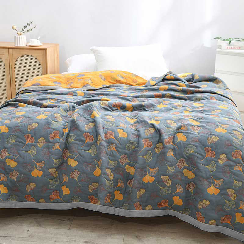 Mosrugs | LeafNest - Soft Cotton Bed Linen with Leaf Motif