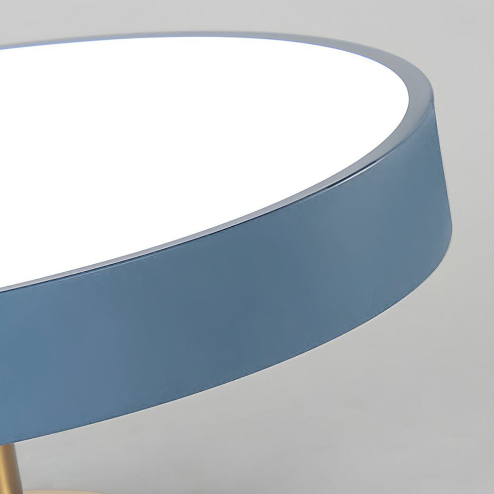 Mosrugs | Modern LED Semi Flush Mount Ceiling Light | Energy-Saving. Durable Design for Hallway. Dining Room & Living Room