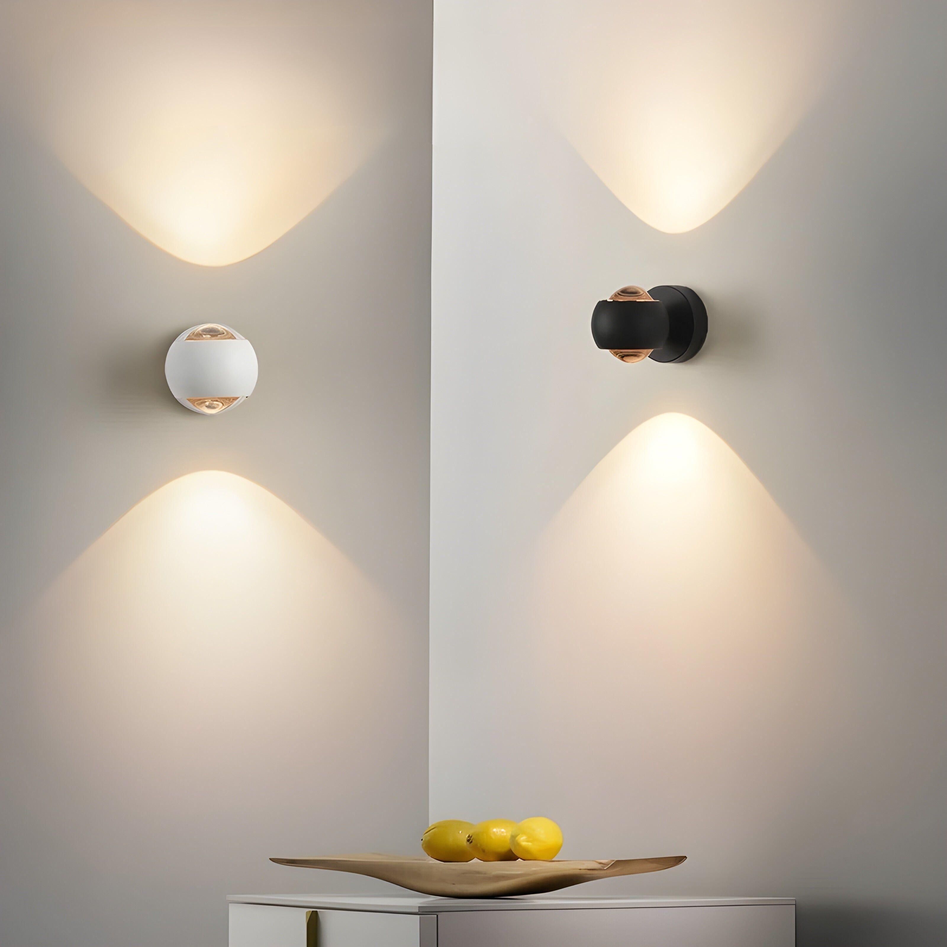 Mosrugs | ModernEdge Light – Contemporary 360° Rotating Indoor Wall Light