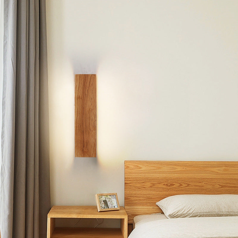 Mosrugs | OakBeam | Minimalist Solid Wood LED Wall Light