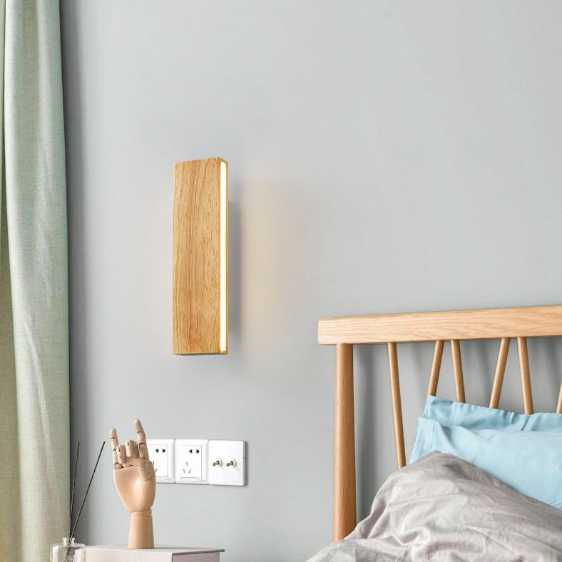 Mosrugs | OakBeam | Minimalist Solid Wood LED Wall Light