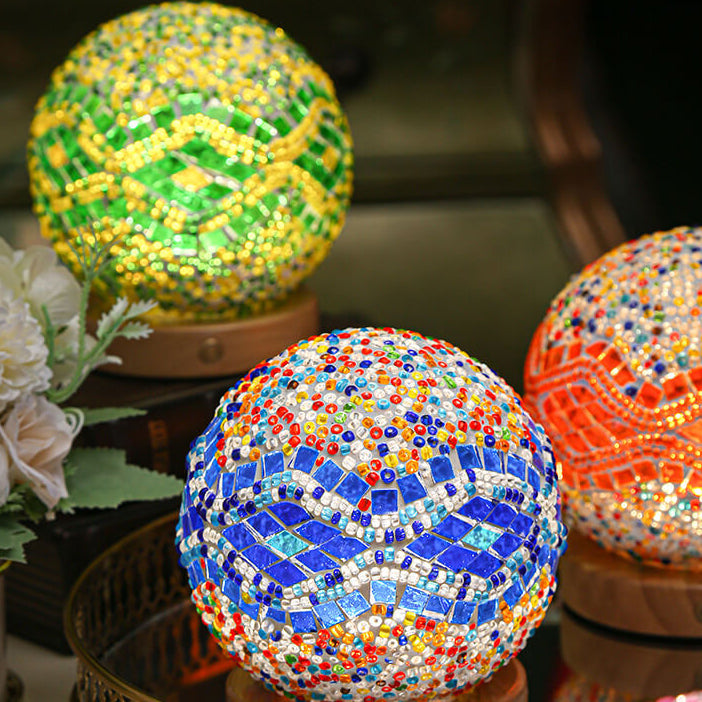 Mosrugs | BohoGlow – Modern Bohemian Table Lamp with USB Charging