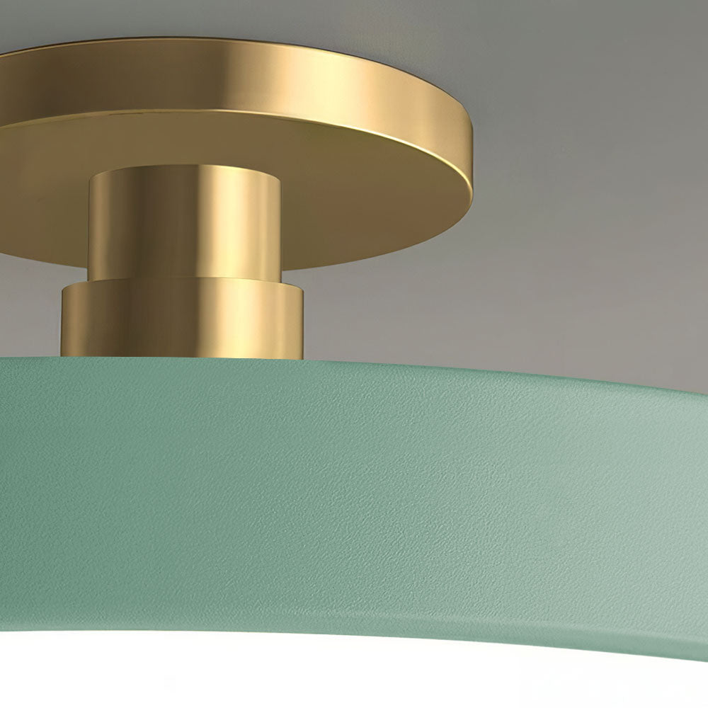 Mosrugs | Modern LED Semi Flush Mount Ceiling Light | Energy-Saving. Durable Design for Hallway. Dining Room & Living Room