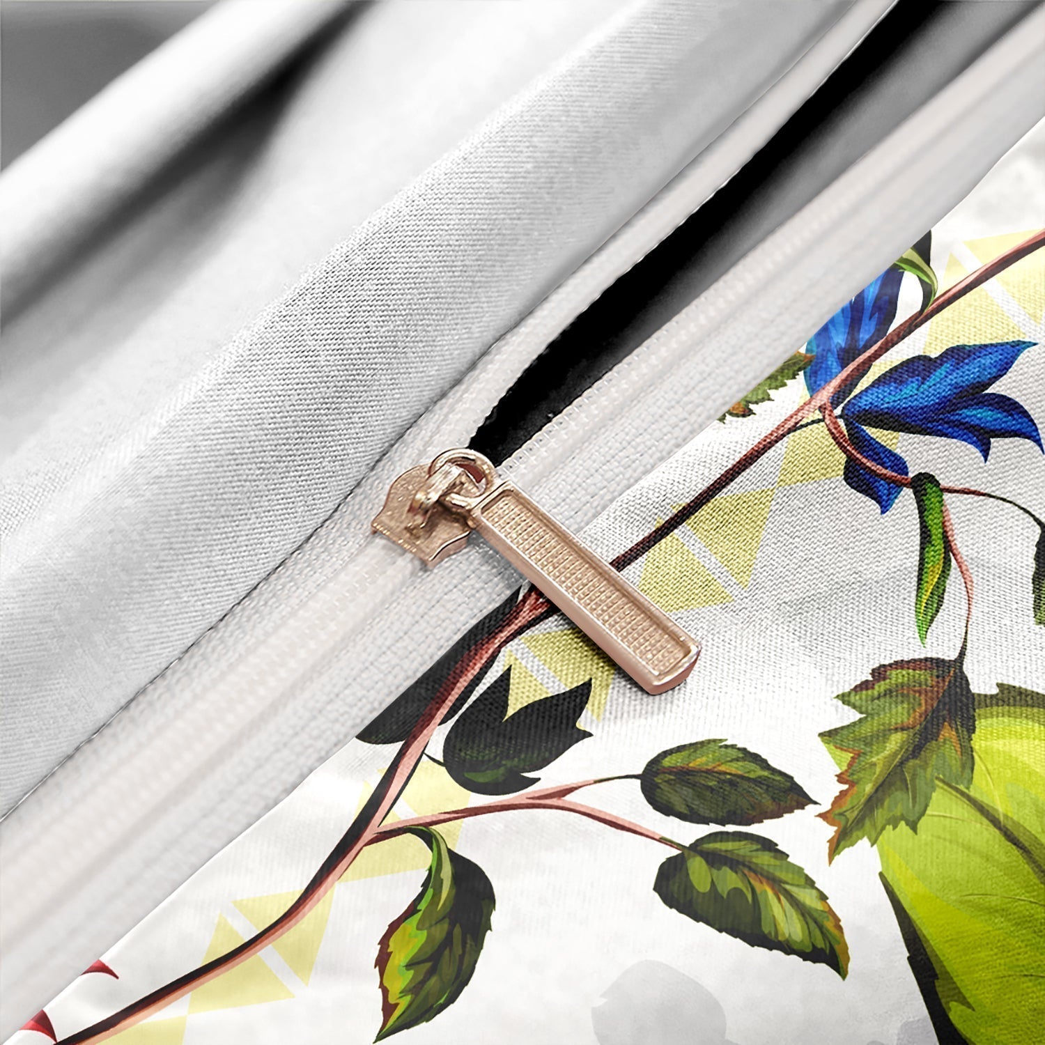 Mosrugs | FlightBloom - Luxurious Floral and Bird Bedding