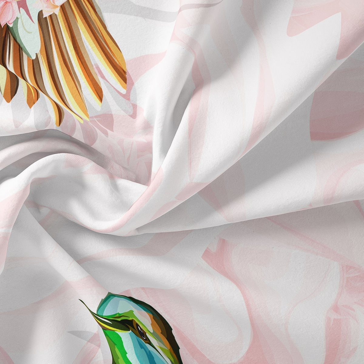 Mosrugs | FlightBloom - Luxurious Floral and Bird Bedding