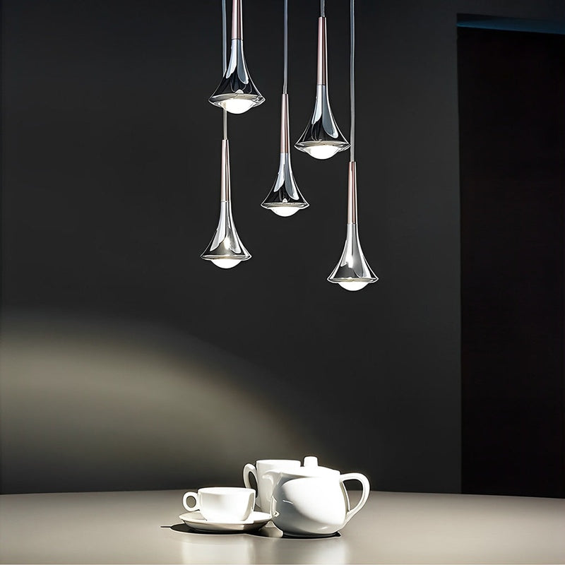 Mosrugs | CascadeLight - Water Drop LED Pendant for Staircases