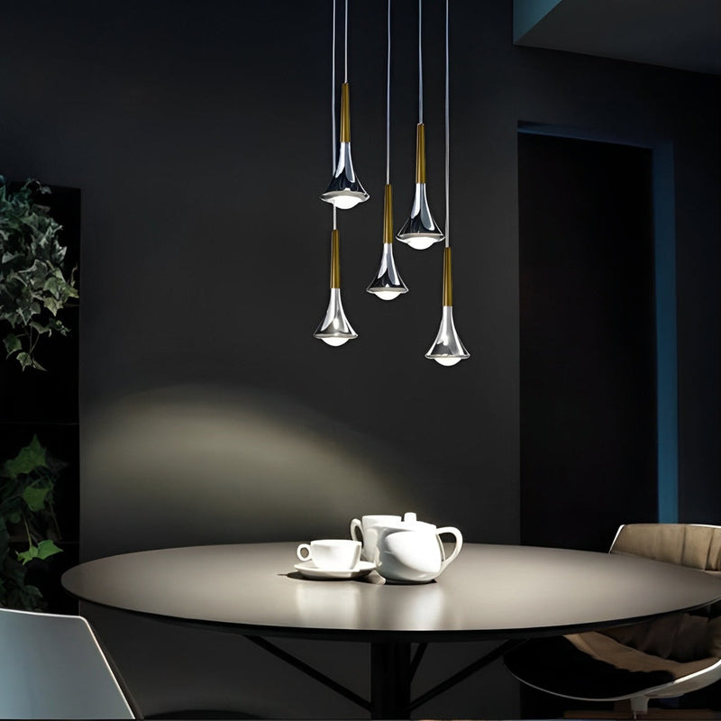 Mosrugs | CascadeLight - Water Drop LED Pendant for Staircases