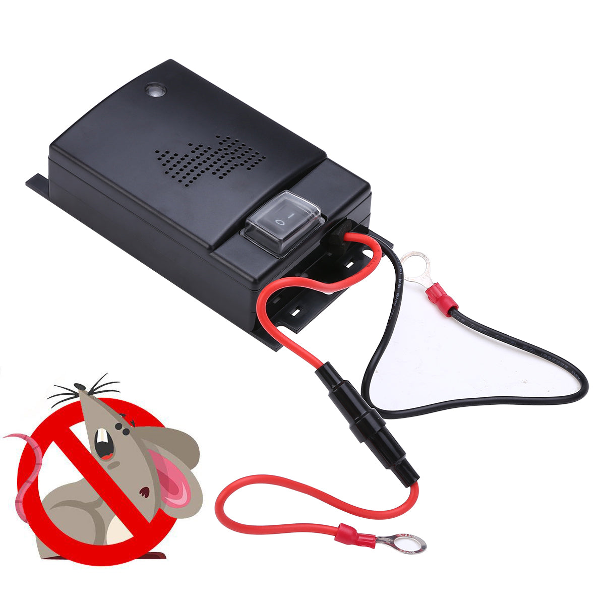 Mosrugs | Ultrasonic Car Mice Repeller | Portable. Self-Powered & Effective for Vehicle Protection Against Rodents
