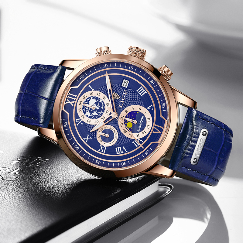 Mosrugs | Classic Chronograph Men’s Watch | Stylish & Functional Luxury Wristwatch for Every Occasion