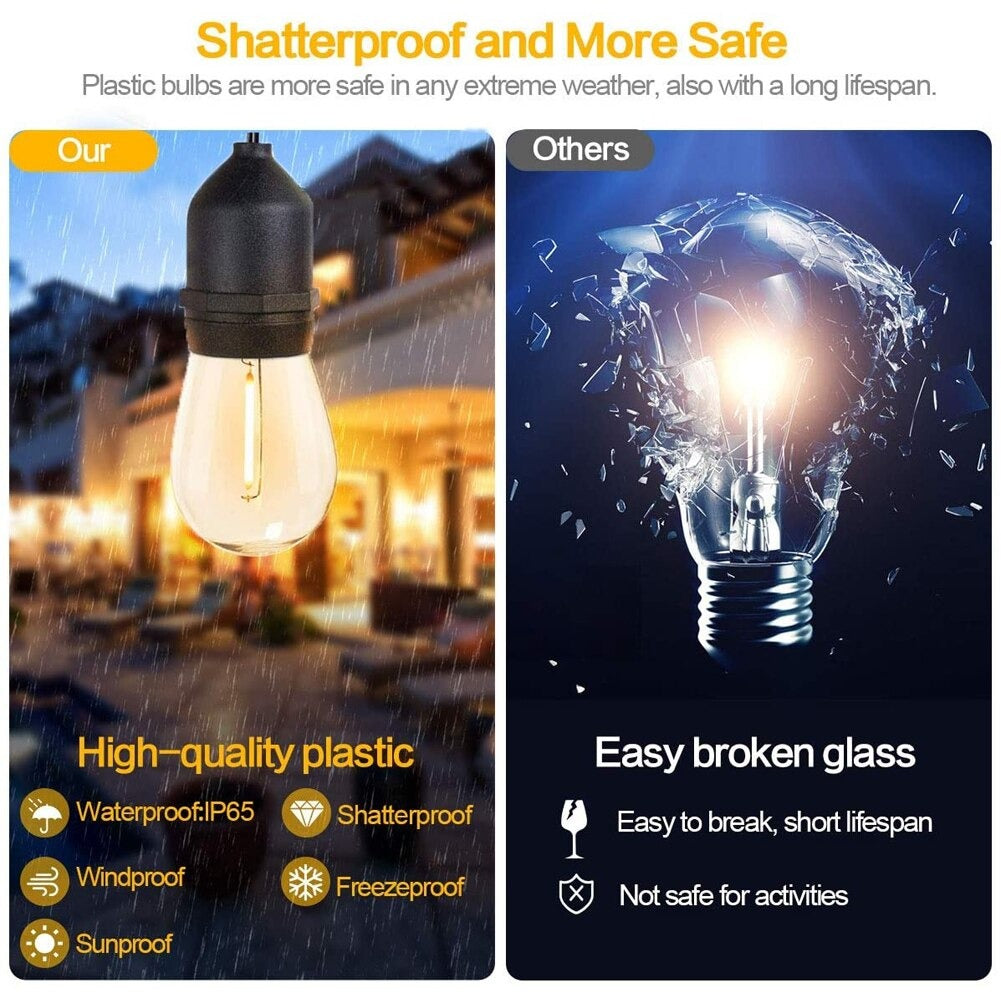 Mosrugs | Durable LED Festoon Lights: Illuminate Your Outdoors with Style