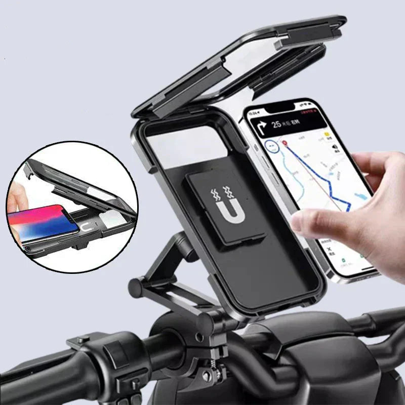 Mosrugs | 15W Power Bank Waterproof Bike Handlebar Phone Mount