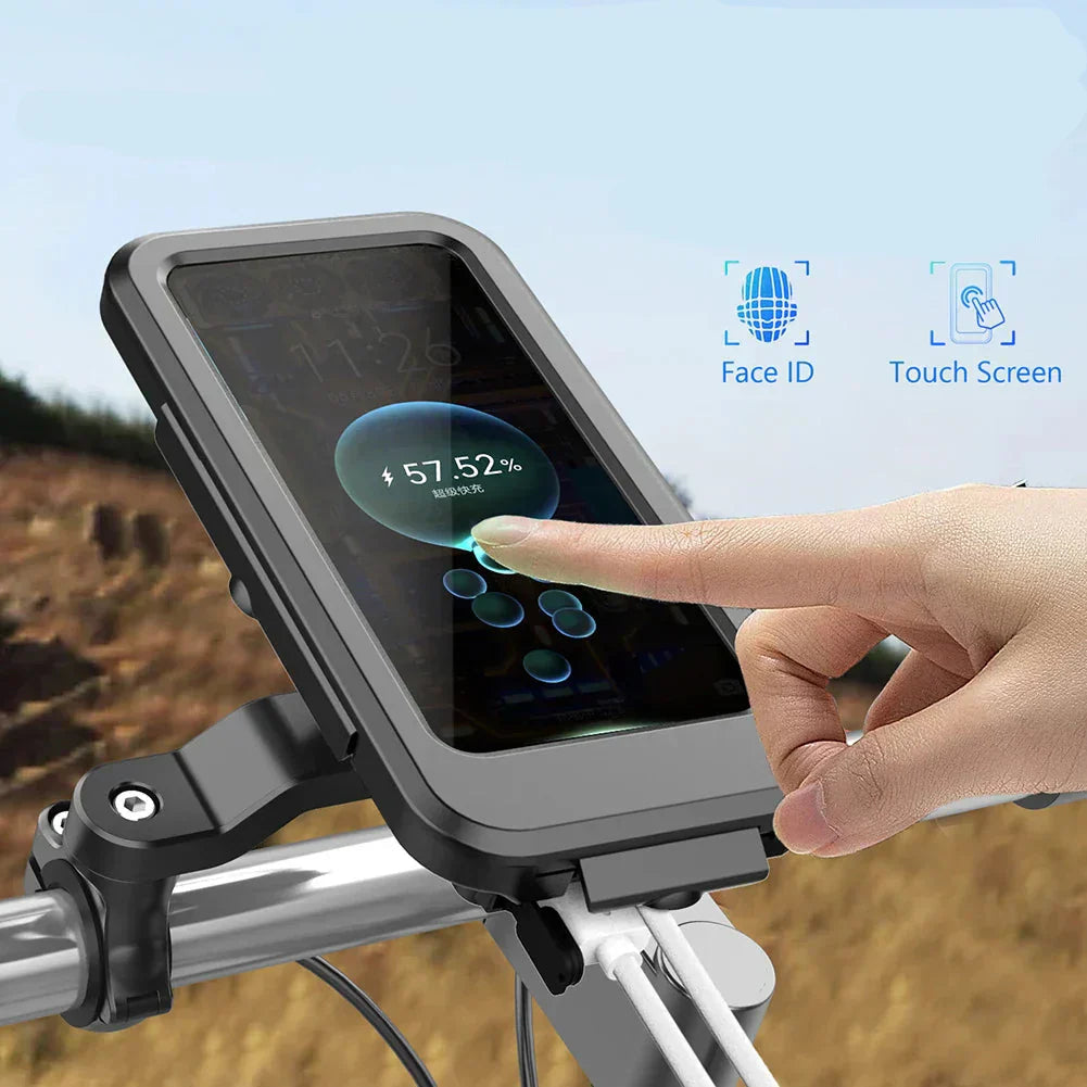 Mosrugs | 15W Power Bank Waterproof Bike Handlebar Phone Mount