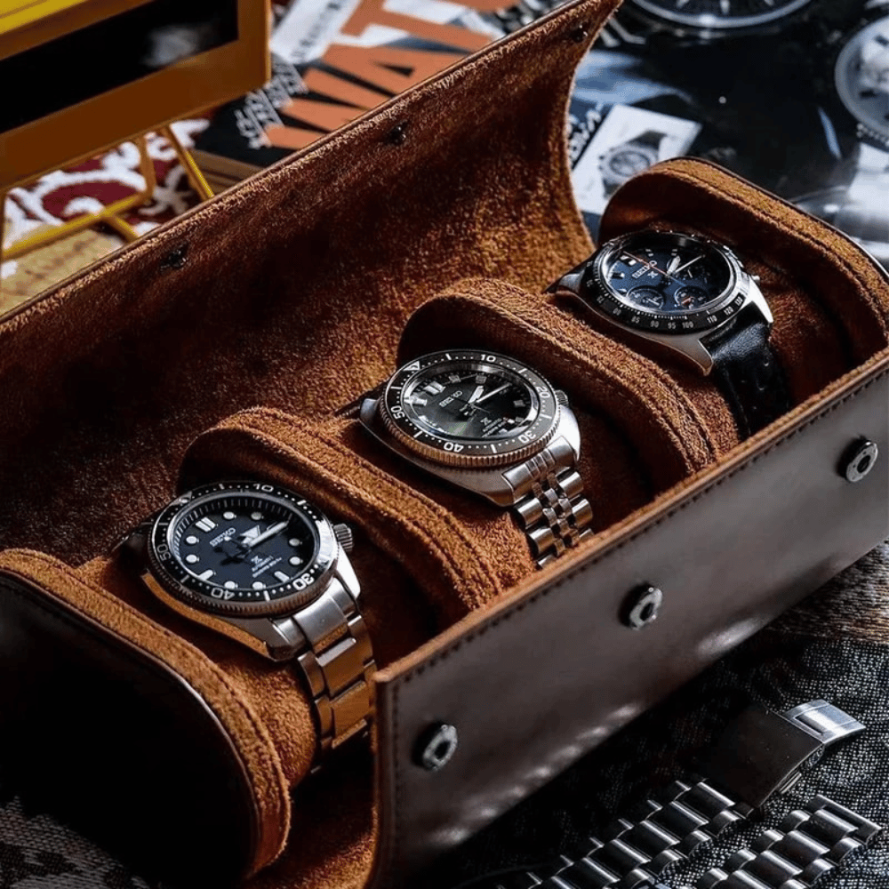 Mosrugs | Leather Watch Holder – Luxury & Stylish Watch Storage Case