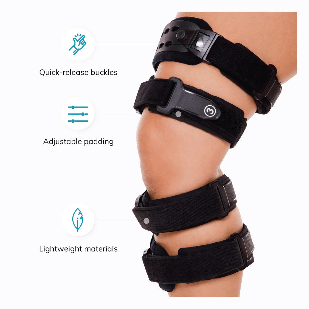 Mosrugs | Osteoarthritis Unloader Knee Brace – Medial & Lateral Support for Bone-on-Bone Arthritis Relief
