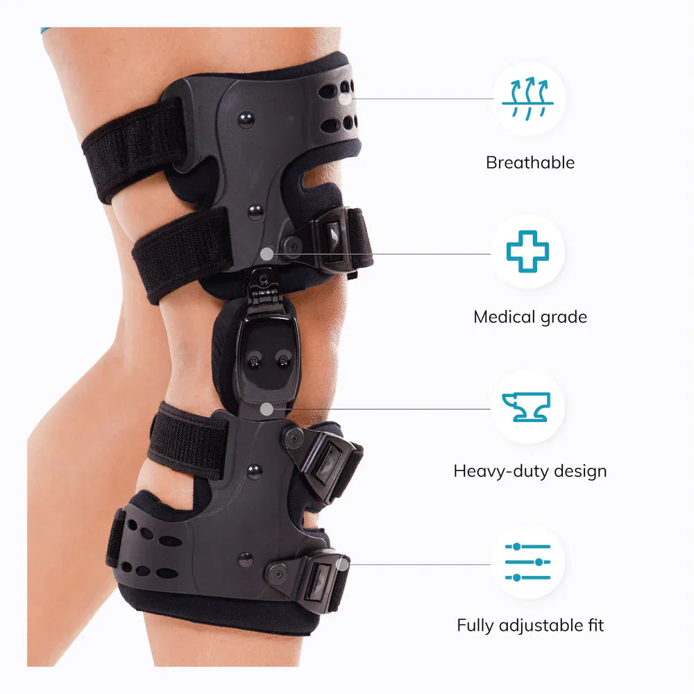Mosrugs | Osteoarthritis Unloader Knee Brace – Medial & Lateral Support for Bone-on-Bone Arthritis Relief