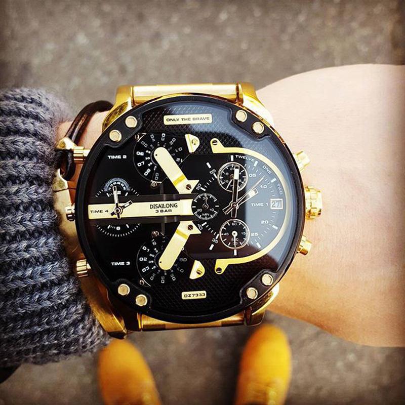 Mosrugs | Stainless Steel Chronograph Quartz Watch – Elegant Men’s Luxury Timepiece