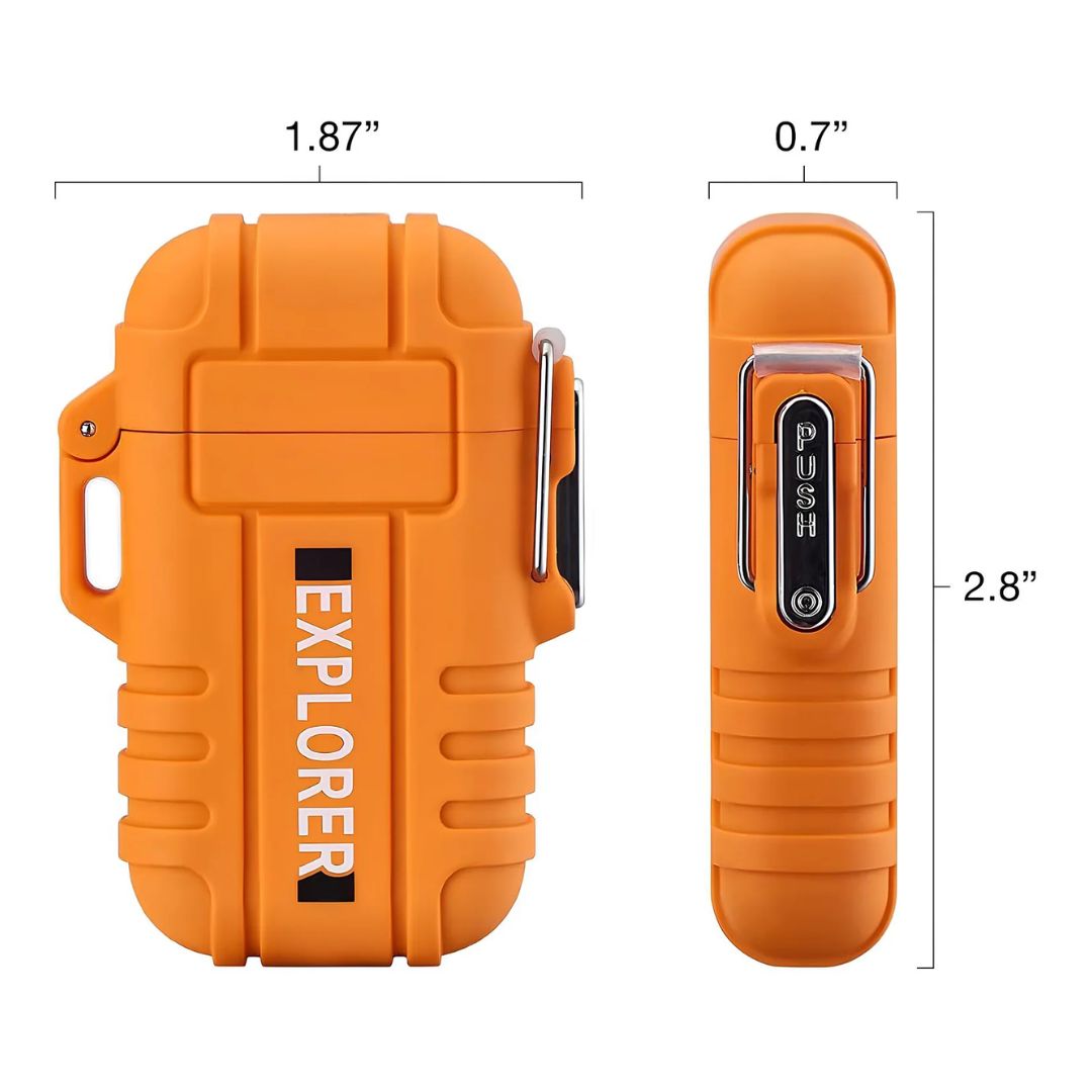 Mosrugs | Waterproof & Windproof Storm Lighter – Ultimate Outdoor Survival Tool