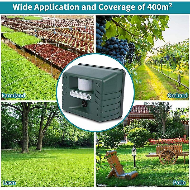 Mosrugs | Ultrasonic Woodpecker Repeller – Effective & Humane Bird Deterrent for Gardens & Homes