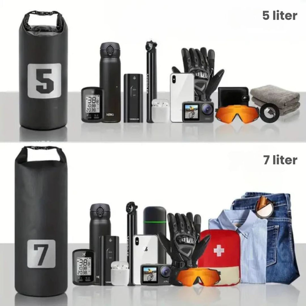 Mosrugs | Waterproof Front Fork Bike Bags – 5-7L Pannier Set for Long Rides & Bikepacking