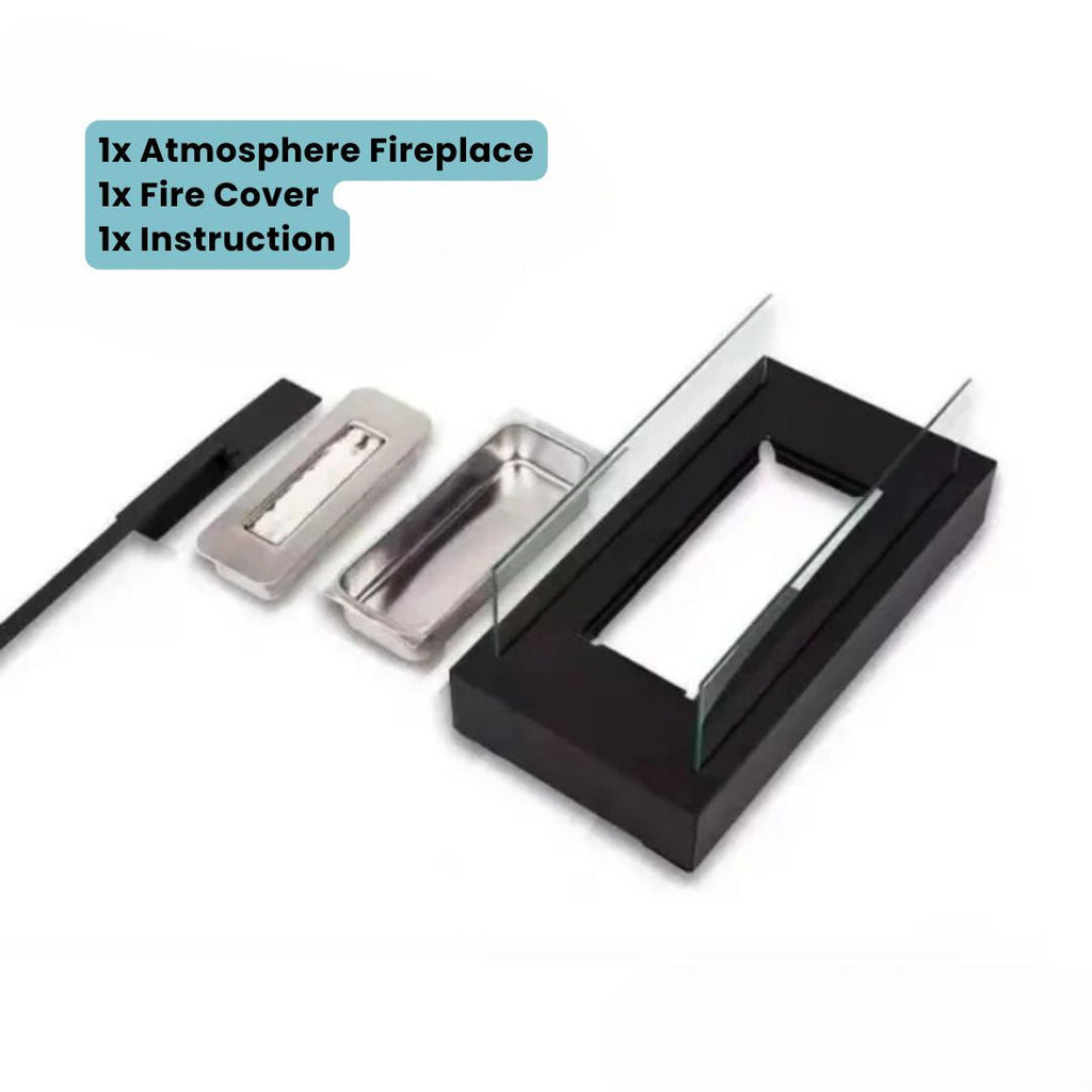 Mosrugs | Tabletop Bio-Ethanol Fireplace – Indoor & Outdoor Smokeless Flame Heater