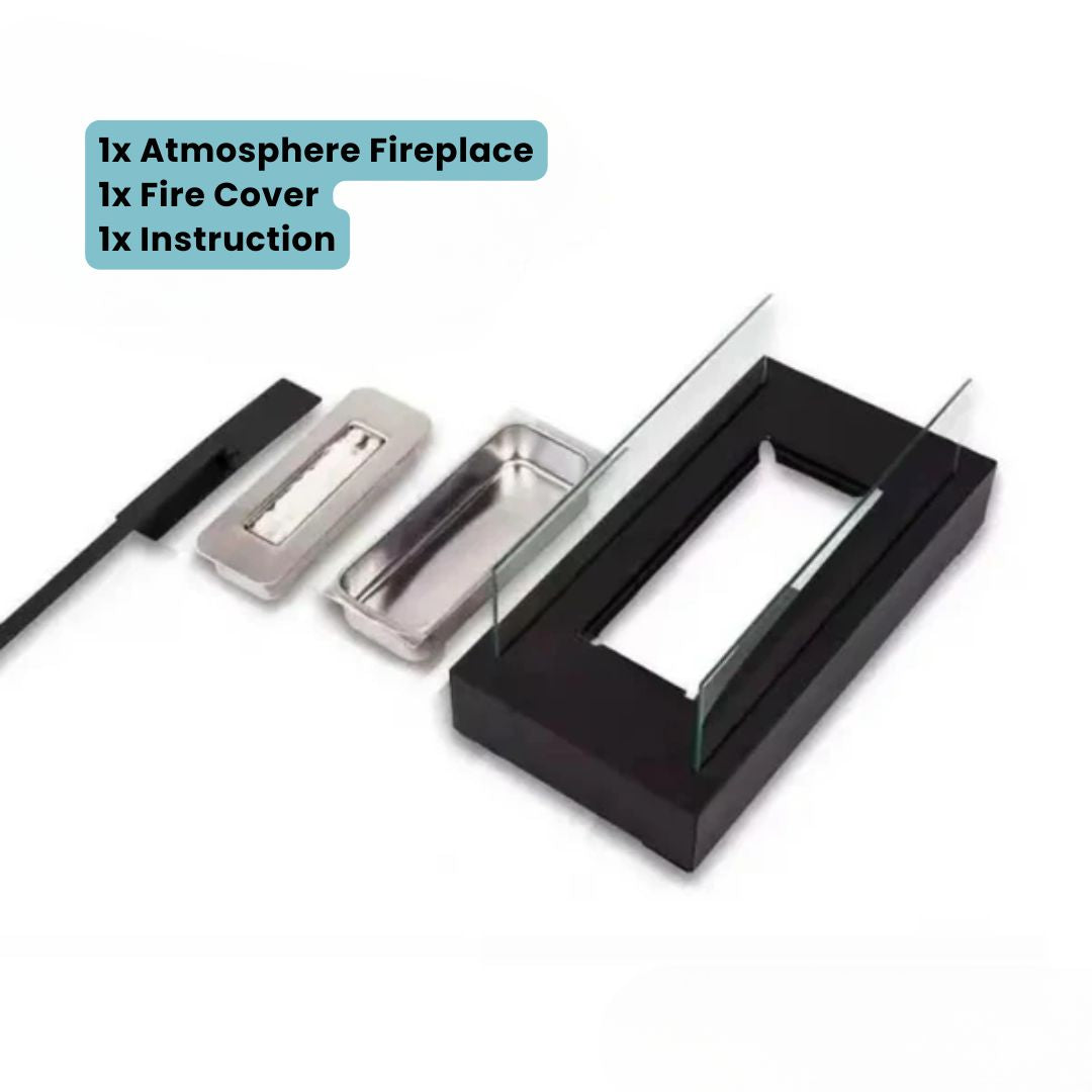 Mosrugs | Tabletop Bio-Ethanol Fireplace – Indoor & Outdoor Smokeless Flame Heater