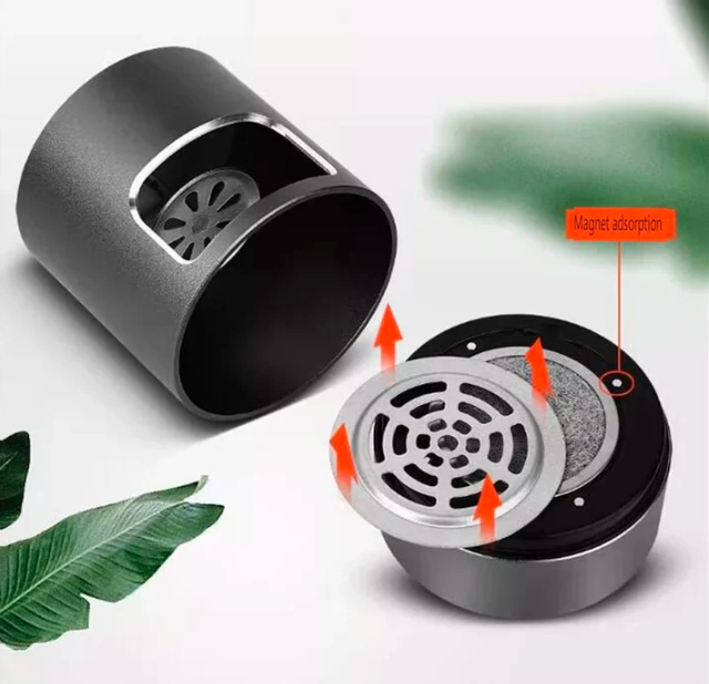 Mosrugs | Smart Smokeless Ashtray – Negative Ion with HEPA Filter & Rechargeable Battery
