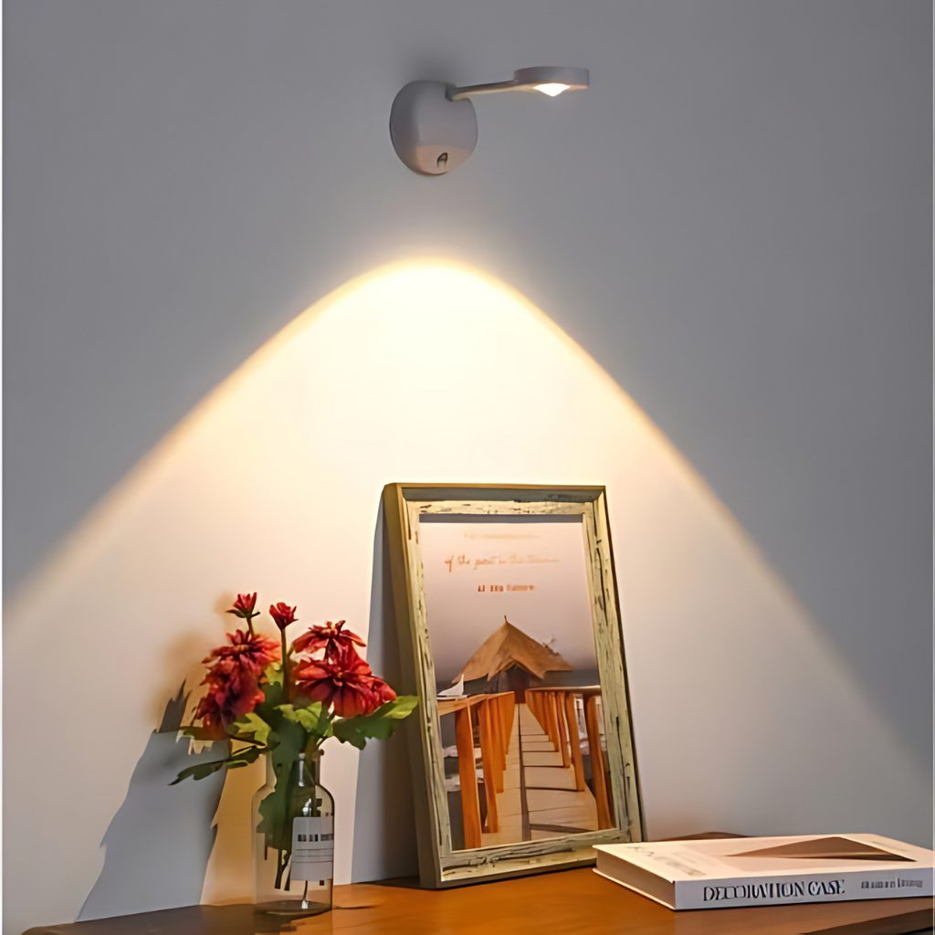 Mosrugs | Wireless LED Spotlight | 360° Rotation & Dimmable with Motion Sensor