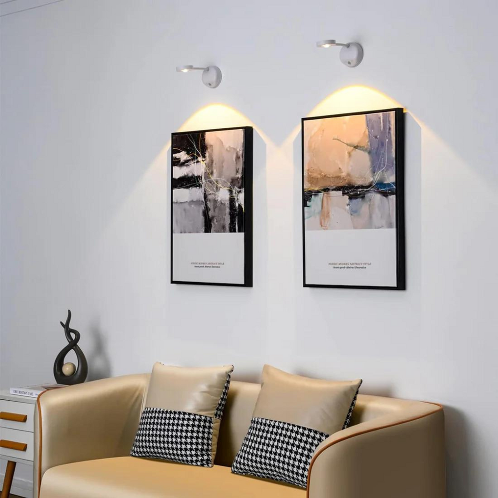 Mosrugs | Wireless LED Spotlight | 360° Rotation & Dimmable with Motion Sensor