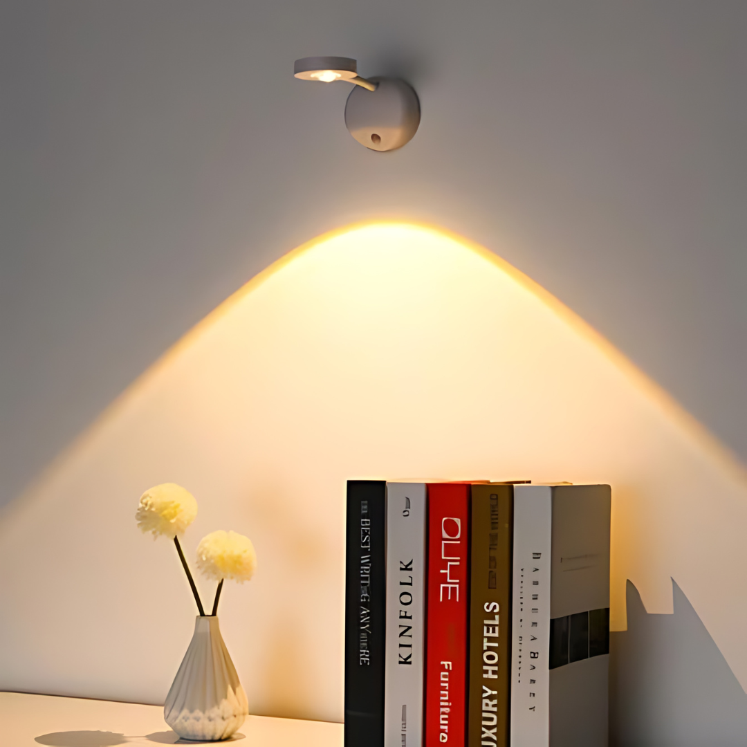 Mosrugs | Wireless LED Spotlight | 360° Rotation & Dimmable with Motion Sensor