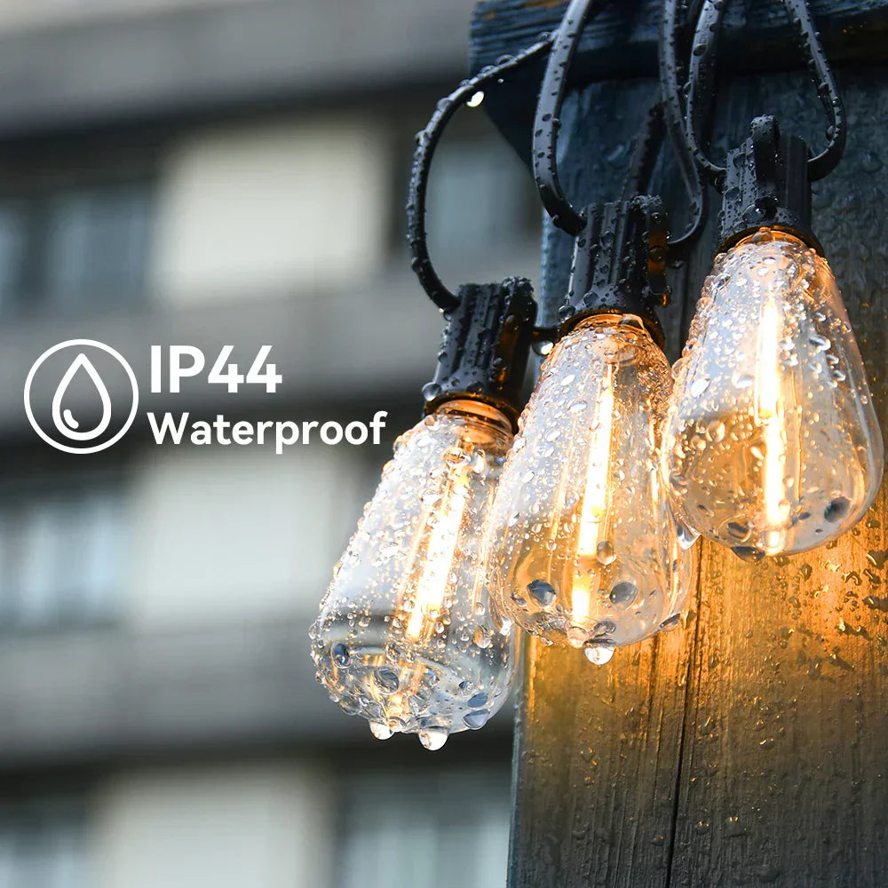 Mosrugs | Weatherproof Outdoor LED String Lights – Garden, Patio & Festive Lighting