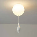 Mosrugs | CloudBear Kids Ceiling Light – Bear & Balloon LED Pendant Lamp for Nursery and Bedroom Decor