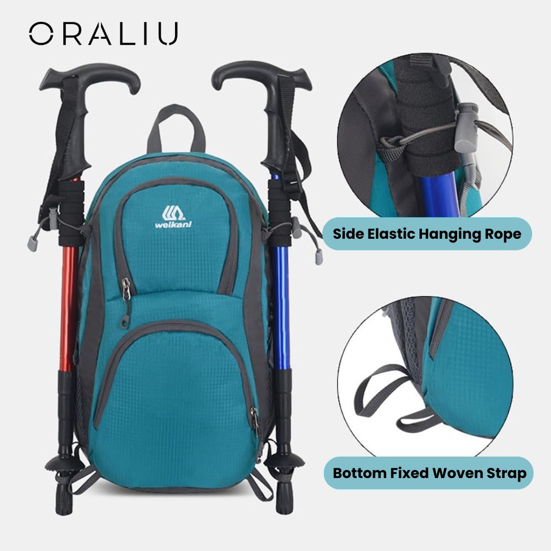 Mosrugs | Ultralight Waterproof Outdoor Backpack – Lightweight Daypack for Hiking, Camping & Travel