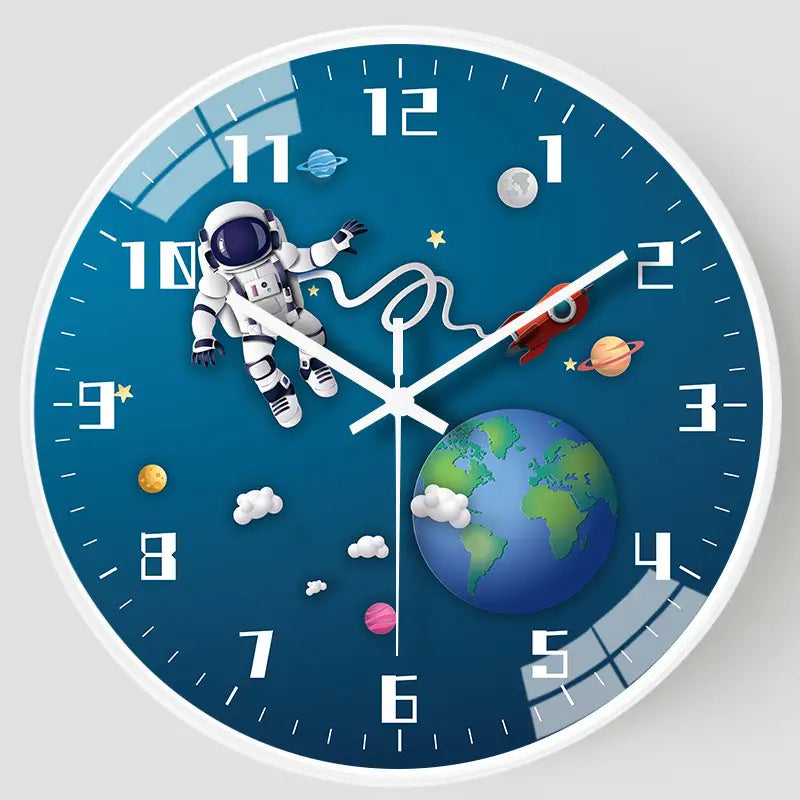 Mosrugs | QuietCosmos - Contemporary Wall Clock