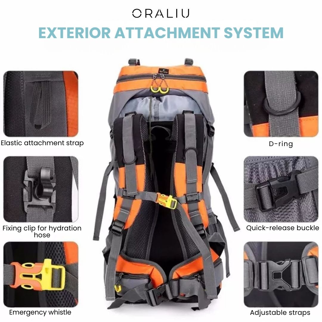 Mosrugs | 60L Waterproof Backpack – Ultimate Outdoor Backpack for All Adventures