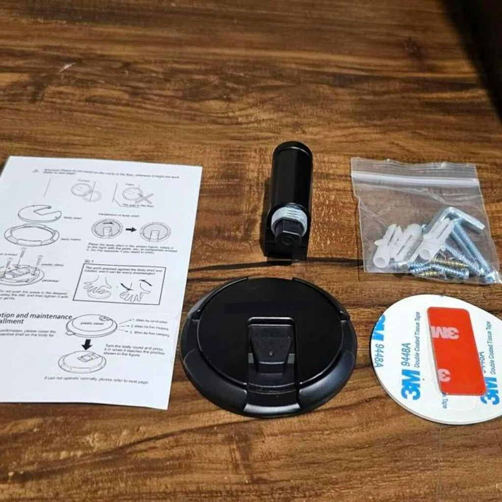 Mosrugs | HoldMate Magnetic Door Stopper – No-Drill Installation, Strong Hold & Sleek Design