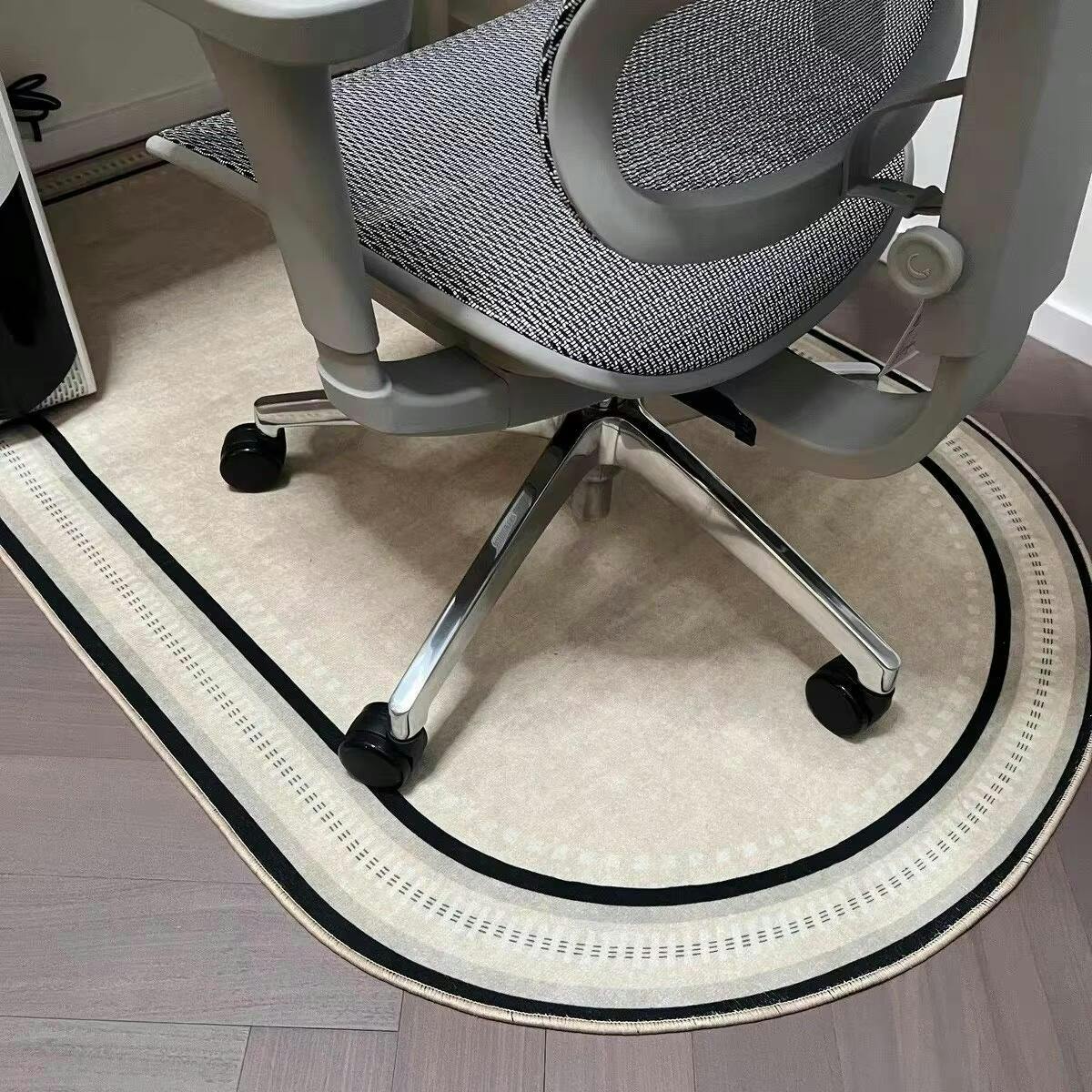 Mosrugs | FlexGuard Office Chair Floor Mat – Stylish Anti-Slip Protection Mat for Hard Floors & Carpets