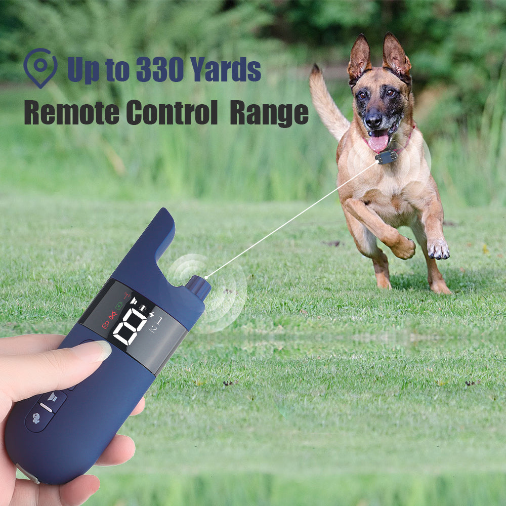 Mosrugs | Electric Dog Training Collar – 500m Remote Control, Waterproof IPX7, Shock, Vibration & Sound Modes