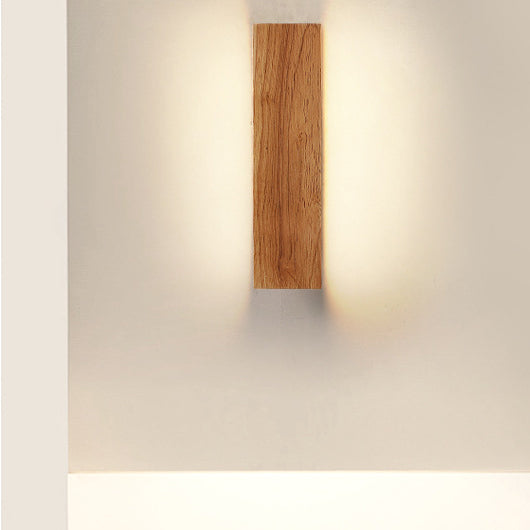 Mosrugs | OakBeam | Minimalist Solid Wood LED Wall Light