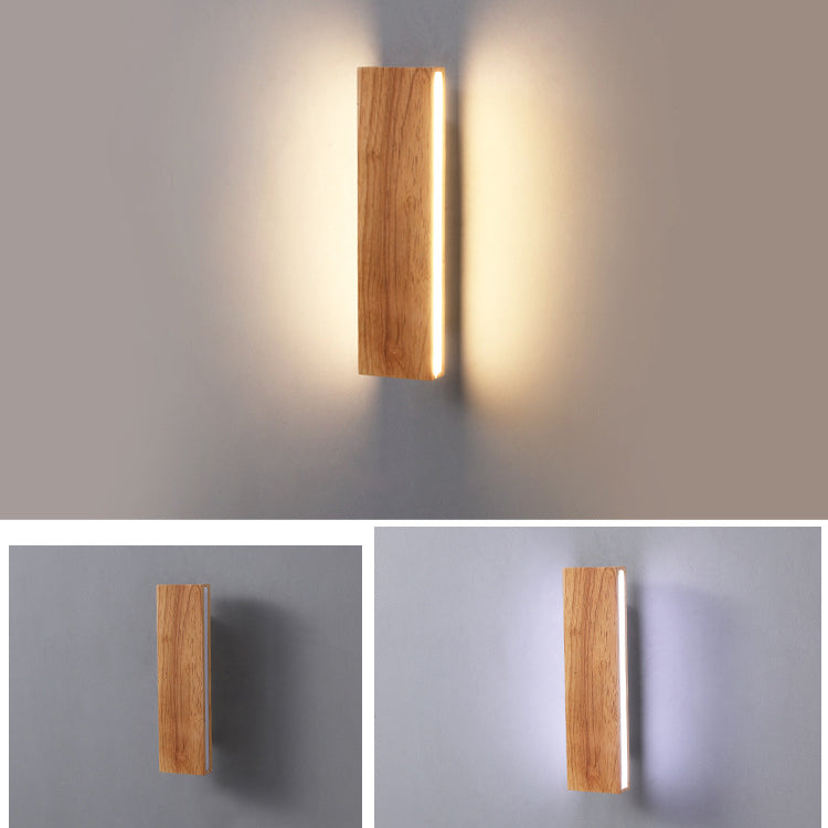 Mosrugs | OakBeam | Minimalist Solid Wood LED Wall Light