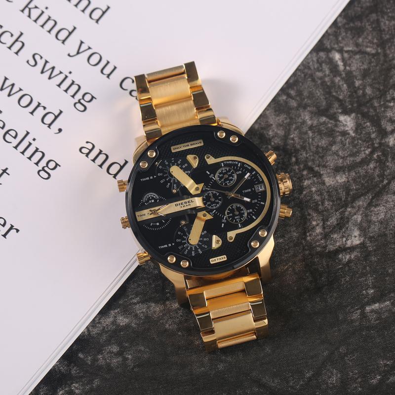 Mosrugs | Stainless Steel Chronograph Quartz Watch – Elegant Men’s Luxury Timepiece