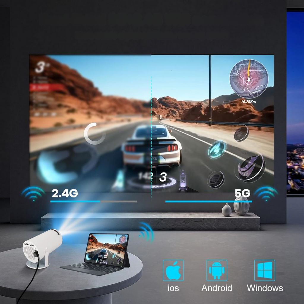 Mosrugs | Ultra-HD 4K Smart Projector