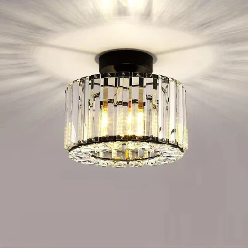 Mosrugs | GlimmerLux – Dazzling Ceiling Light with Sparkling Crystals