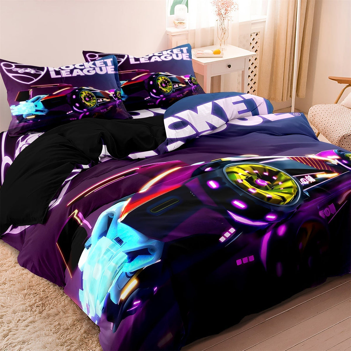 Mosrugs | RaceRocket - Rocket Racing Bedding