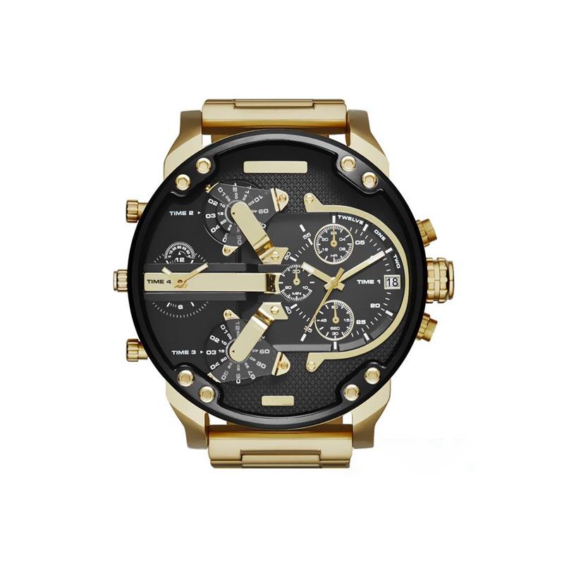 Mosrugs | Stainless Steel Chronograph Quartz Watch – Elegant Men’s Luxury Timepiece