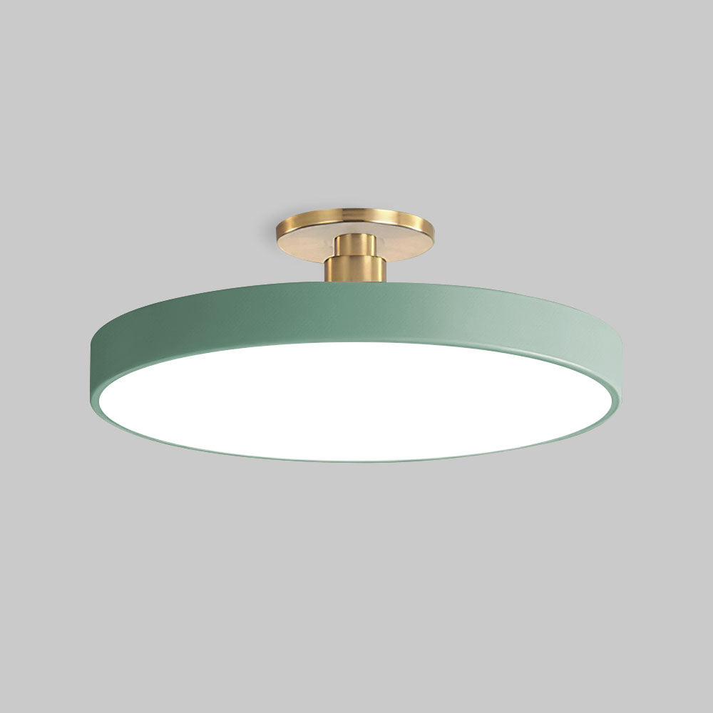 Mosrugs | Modern LED Semi Flush Mount Ceiling Light | Energy-Saving. Durable Design for Hallway. Dining Room & Living Room