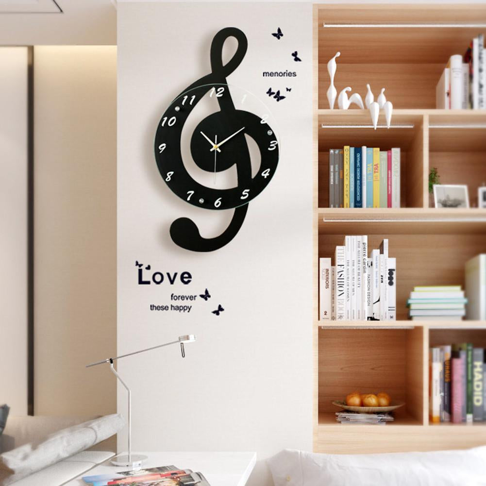 Mosrugs | TuneClock - G-Clef Musical Wall Timepiece